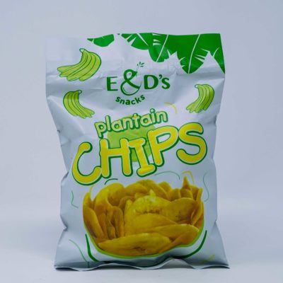 E & D Plantain Chips 70g
