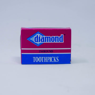 Diamond 250 Round Toothpicks