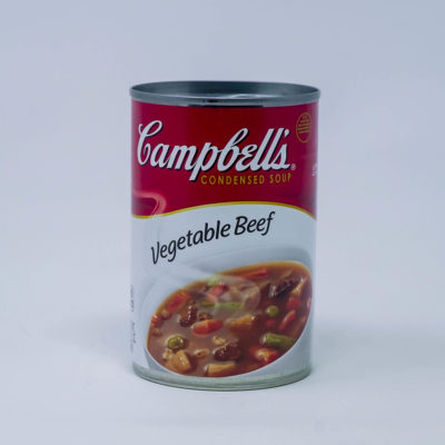Campbells Veg Beef Soup 298g