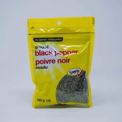 Nn Ground Black Pepper 150g