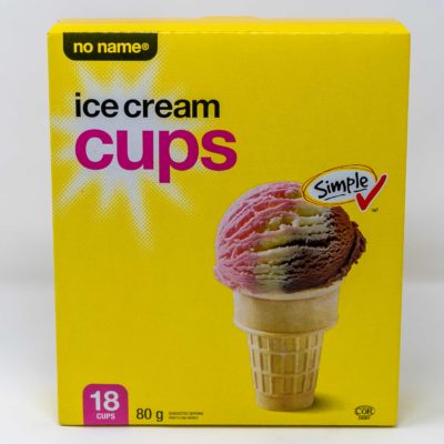 Nn Ice Cream Cups 18ct 80g