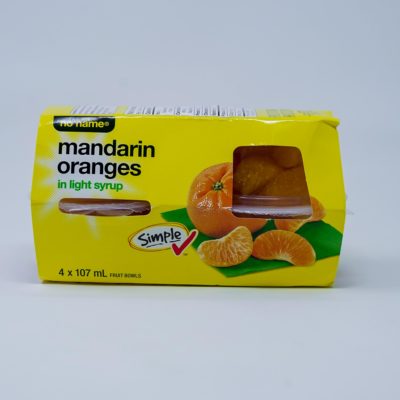 Nn Mandarin Oranges 4/107ml