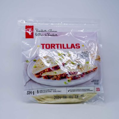 Pc Tortillas 8 Lrg 334g