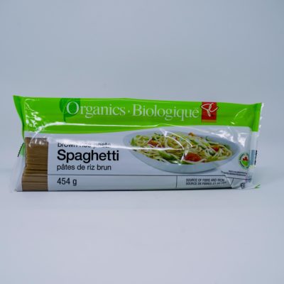 Pc Brwn Rice Pasta Spag 454g