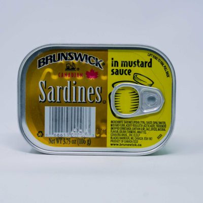 B/Wick Sardine Mustard Sc 106g