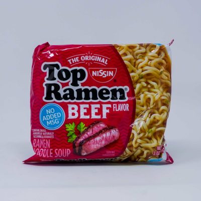 Nissin Top Ramen Beef 85g