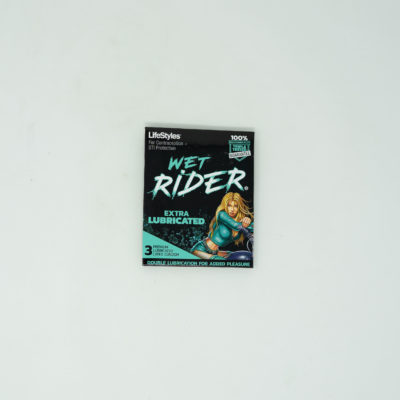 Wet Rider Condoms Ex Lub 3s