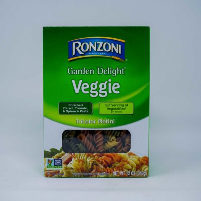 Ronzoni Veg Tri-Col-Rotini340g