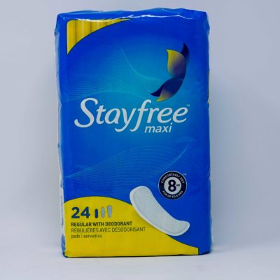 Stayfree Reg W/Deodorant 24s