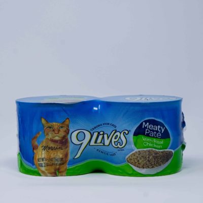 9lives Meaty Pate Chick 4/156g