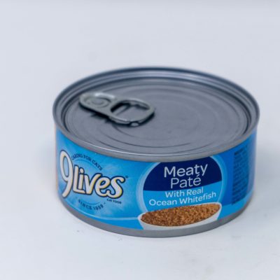 9 Lives Meaty Pate Cat Fd 156g