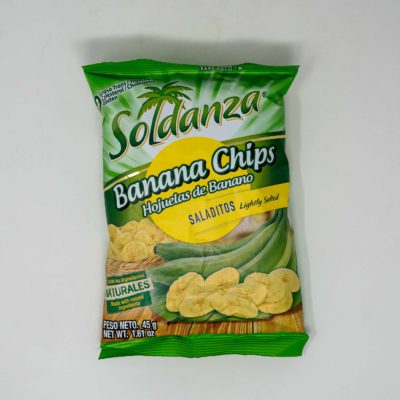 Soldanza Nat Banana Chips 45g