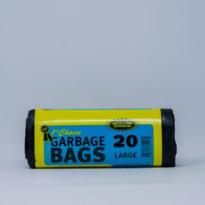 1st Ch Garbage Bags Large 20ct