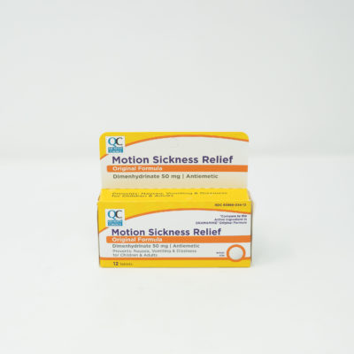 Qc Travel Sickness 12 Tablets