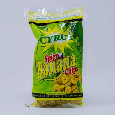 Cyrus Spicy Banana Chips 56g