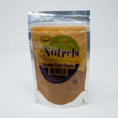 Nutrela Cayenne Peppr Powd 40g