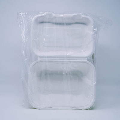 Bagasse Clamshell 7×5 Box 50