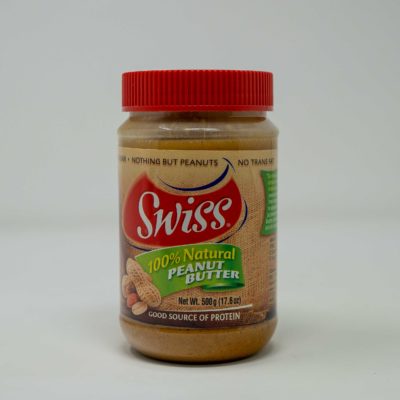 Swiss 100% Nat Peanut But 500g