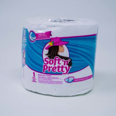 Soft & Pretty Bath Tissue 1 Rl