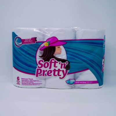 Soft & Pretty Bath Tissue 6 Rl