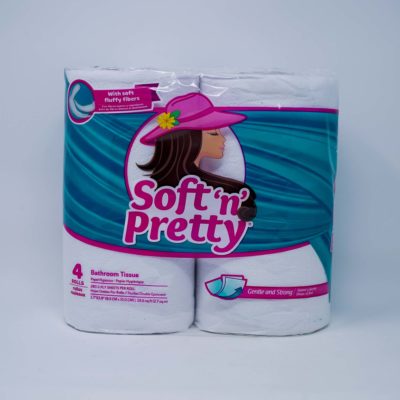Soft & Pretty Bath Tissue 4rl