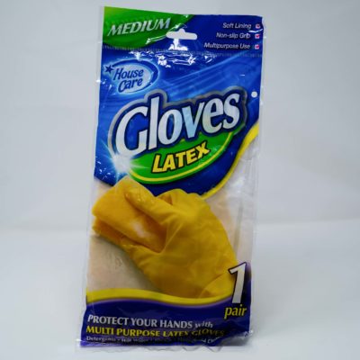 H/Care Medium Latex Gloves