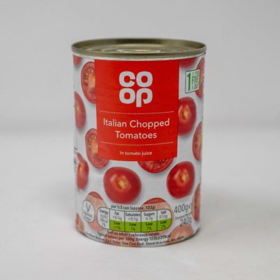 Co Op Italn Chop Tomatoes 400g