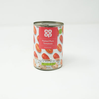 Co Op Peel Plum Tomatoes 400g