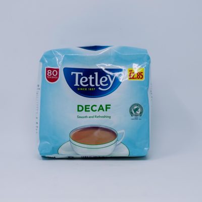 Tetley Decaf Tea Bags 80s