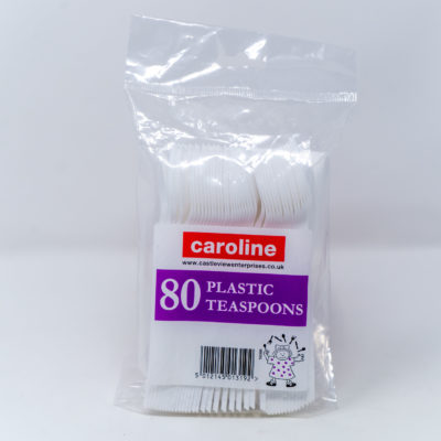Caroline Plastic Spoons 80pc