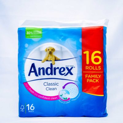 Andrex Class Cln T/Paper 16rl