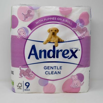 Andrex Gentle Cln T/Paper 9rl