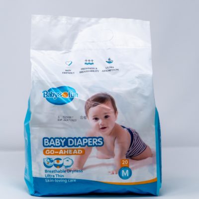 Babys Fun Diapers Med 20ct