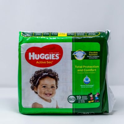 Hug Active Diapers G/3 19ct