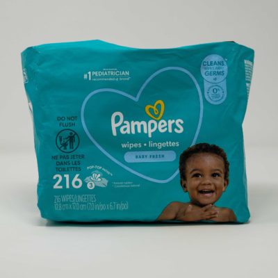 Pamper B/Wipes B/Frsh3pk216ct