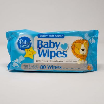 Baby Love Baby Wipes Shea80cnt