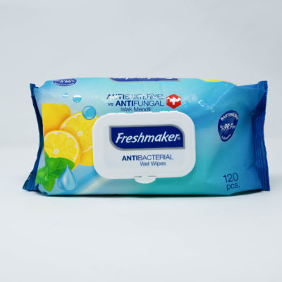 Freshmaker Antibact Wipes 120p
