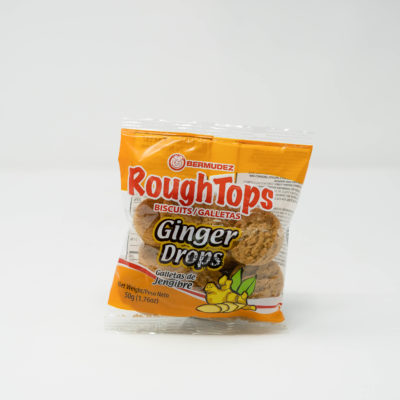 Rough Tops Ginger Drops 50g