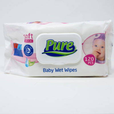 Pure Baby Wet Wipes 120ct