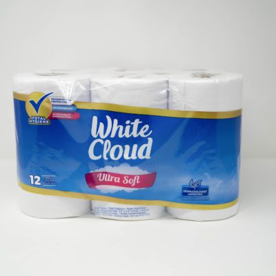 White Cloud B/Room Tissue 12rl