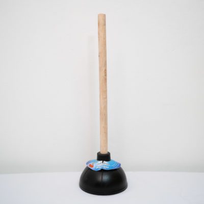 C/House Plunger W/Wood Hand