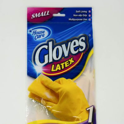H/Care Rubber Gloves Small